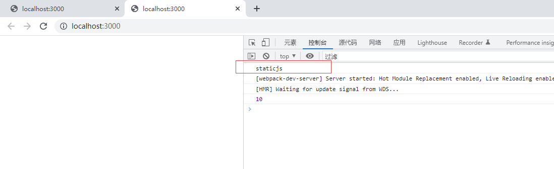添加静态文件后的预览结果
