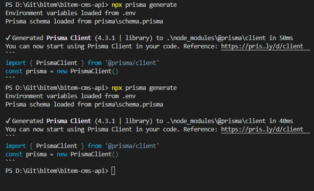 Generate